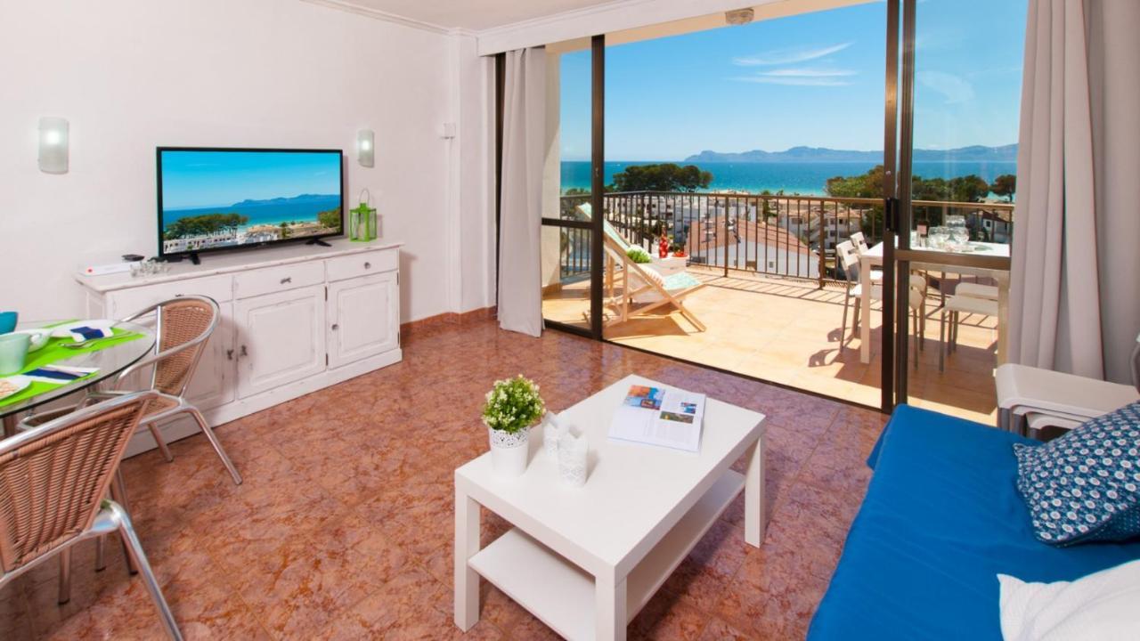 Apartment The Shell Ii, Beach Views And Pool 阿尔库迪亚 外观 照片