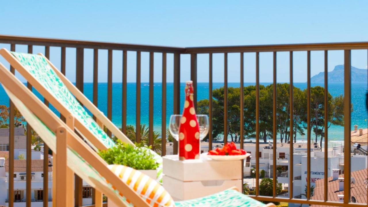 Apartment The Shell Ii, Beach Views And Pool 阿尔库迪亚 外观 照片