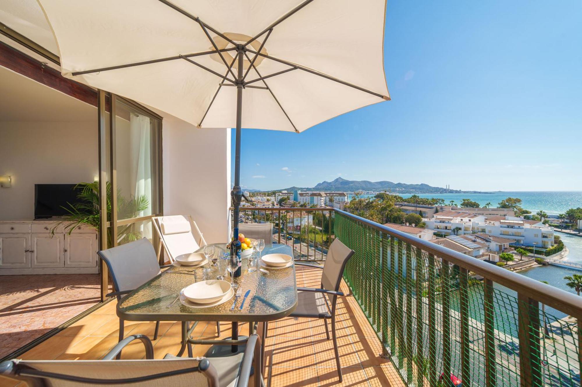 Apartment The Shell Ii, Beach Views And Pool 阿尔库迪亚 外观 照片