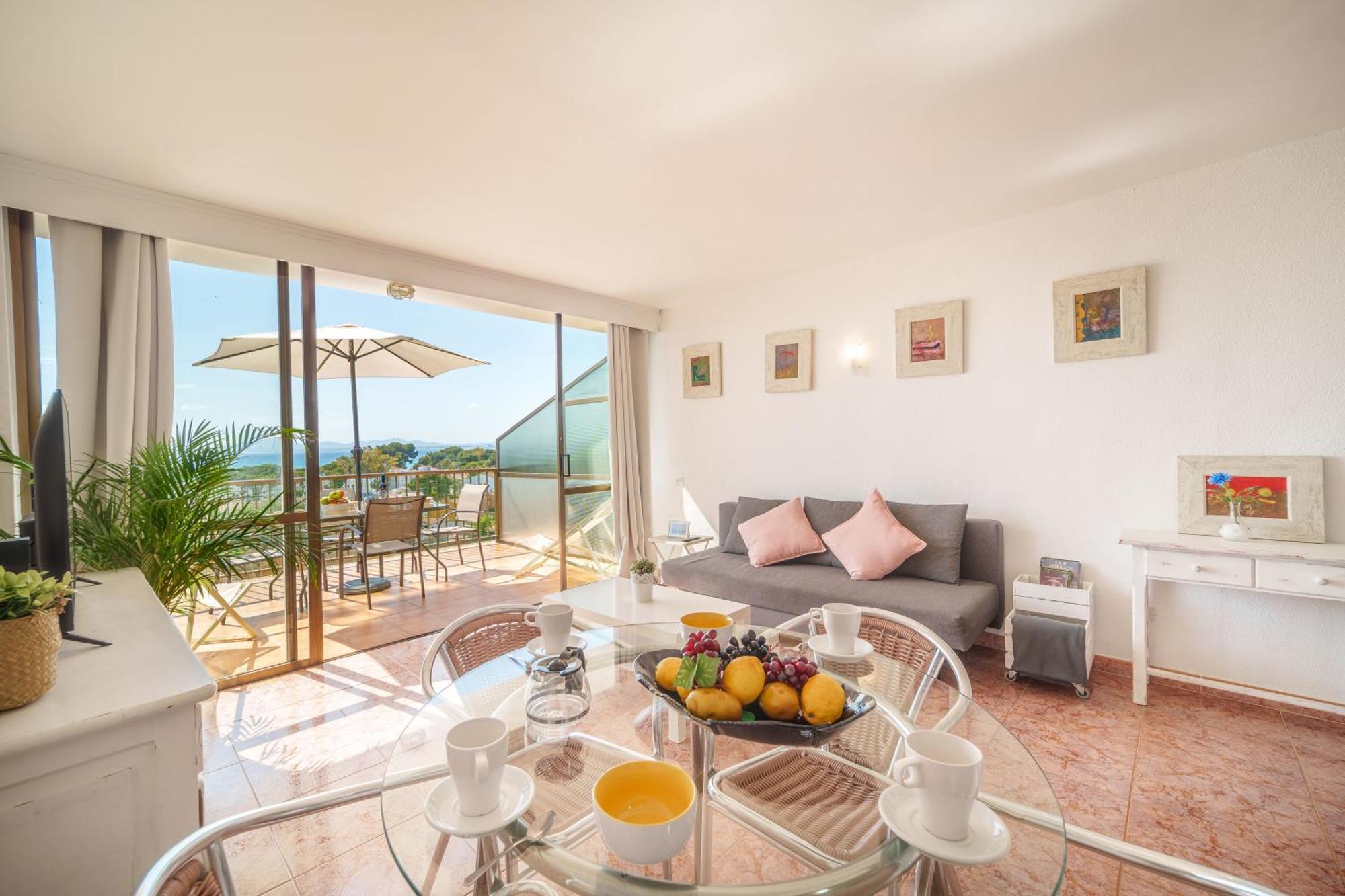 Apartment The Shell Ii, Beach Views And Pool 阿尔库迪亚 外观 照片
