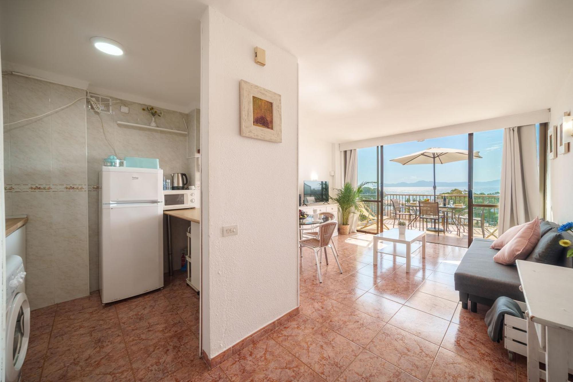 Apartment The Shell Ii, Beach Views And Pool 阿尔库迪亚 外观 照片